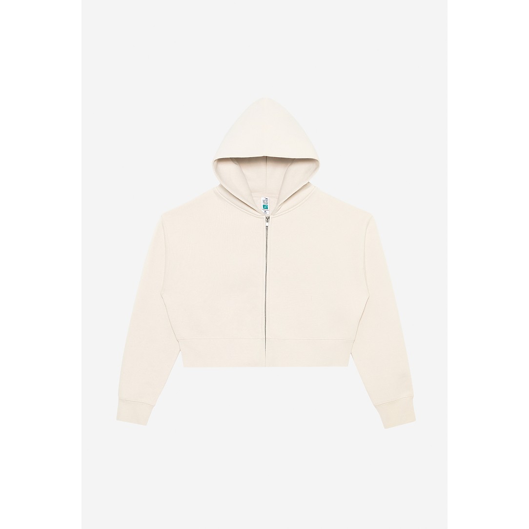 Womens Relaxed Crop Zip - Thumbnail Image
