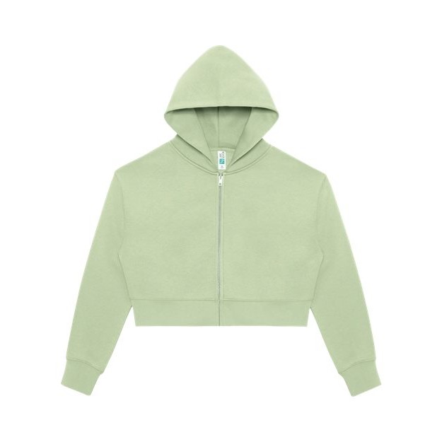 Womens Relaxed Crop Zip - Thumbnail Image