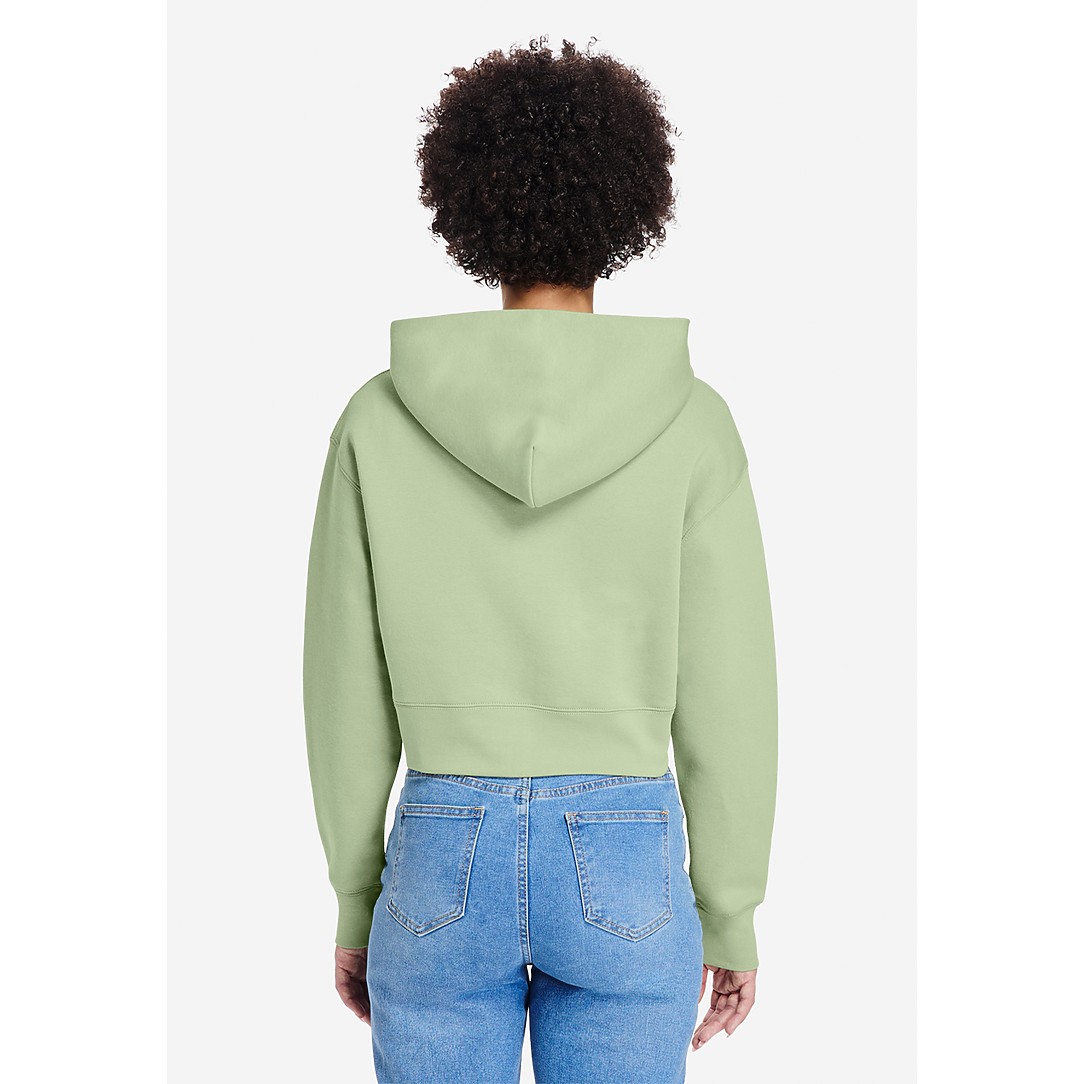 Womens Relaxed Crop Zip - Thumbnail Image