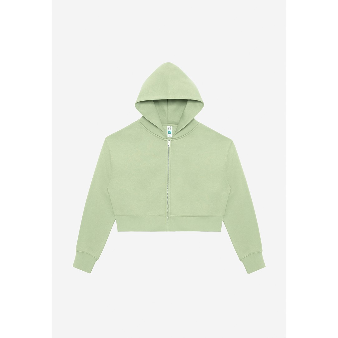 Womens Relaxed Crop Zip - Thumbnail Image