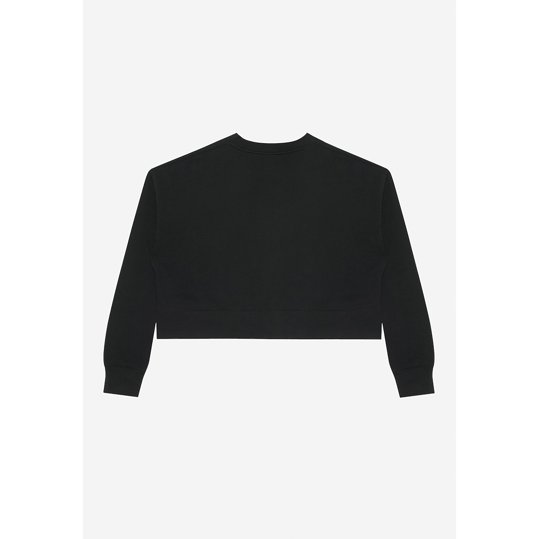 Womens Relaxed Crop Crewneck - Thumbnail Image