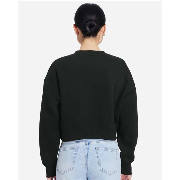 Womens Relaxed Crop Crewneck - Thumbnail Image