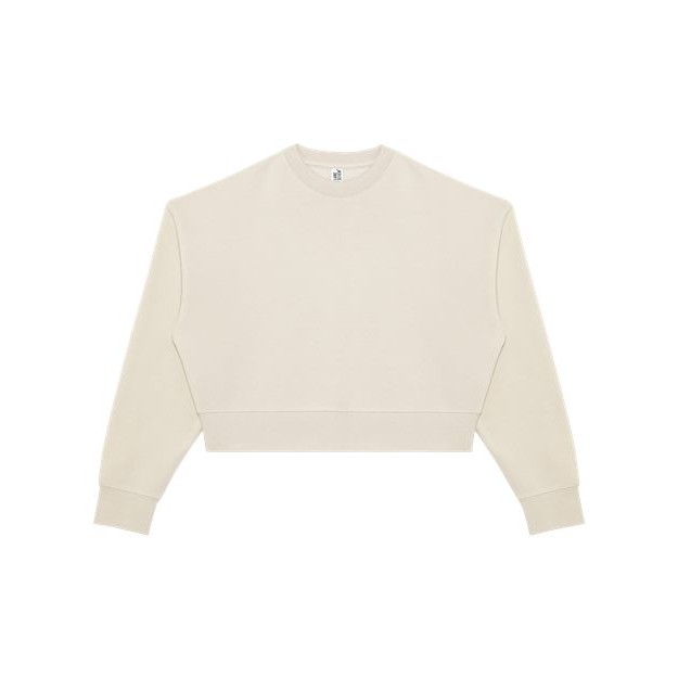 Womens Relaxed Crop Crewneck - Thumbnail Image