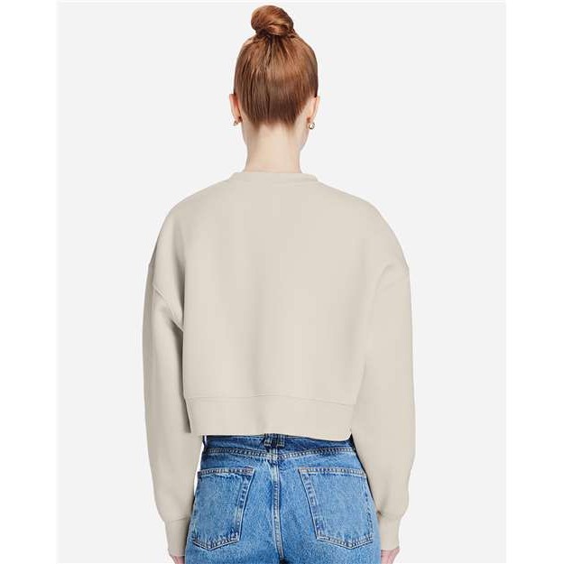 Womens Relaxed Crop Crewneck - Thumbnail Image