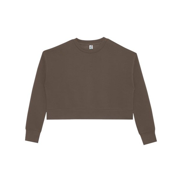 Womens Relaxed Crop Crewneck - Thumbnail Image