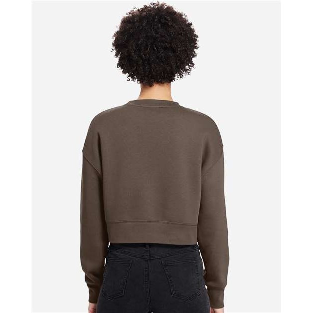 Womens Relaxed Crop Crewneck - Thumbnail Image