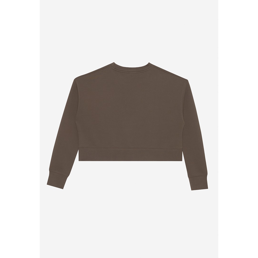 Womens Relaxed Crop Crewneck - Thumbnail Image