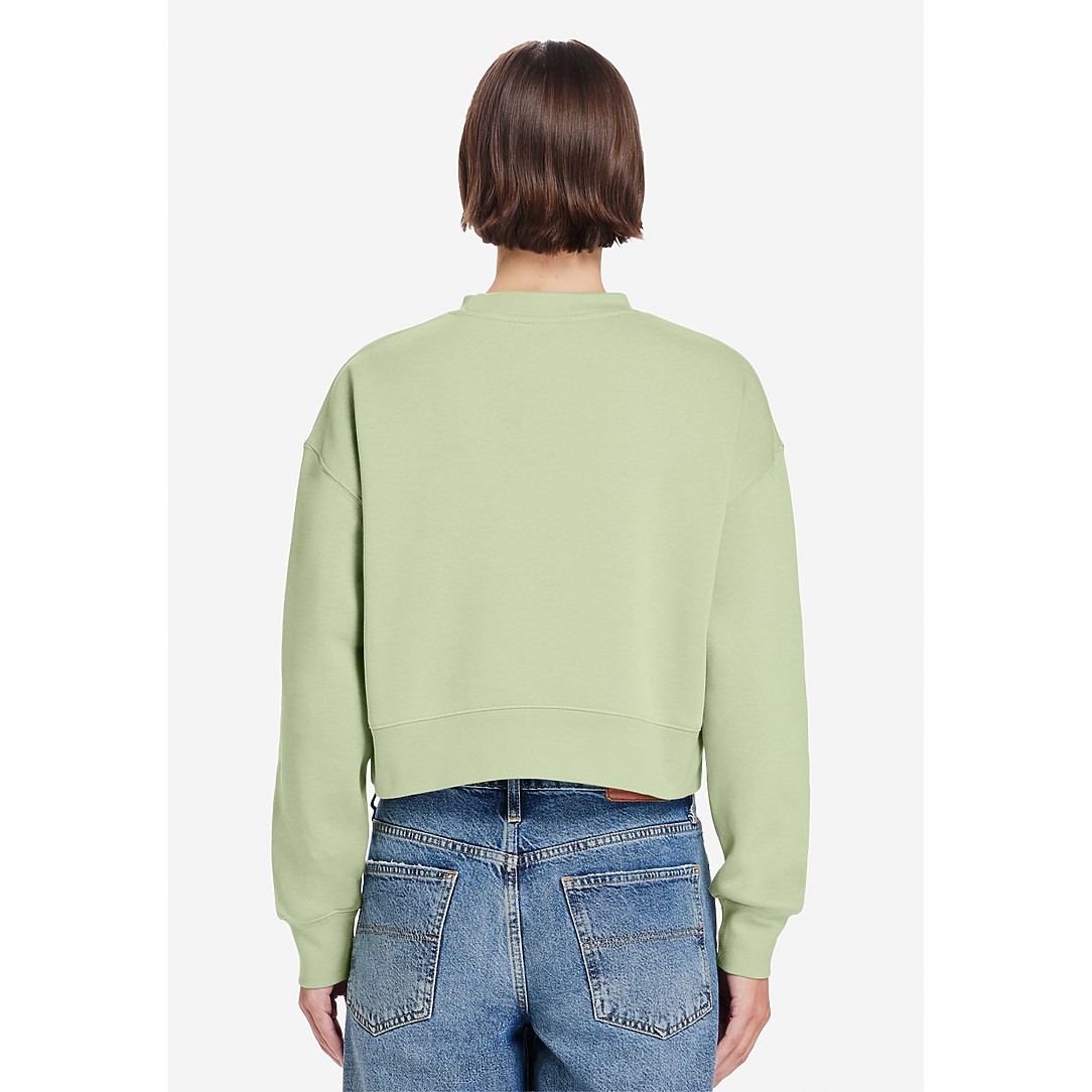 Womens Relaxed Crop Crewneck - Thumbnail Image