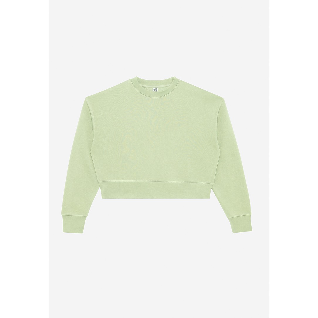 Womens Relaxed Crop Crewneck - Thumbnail Image