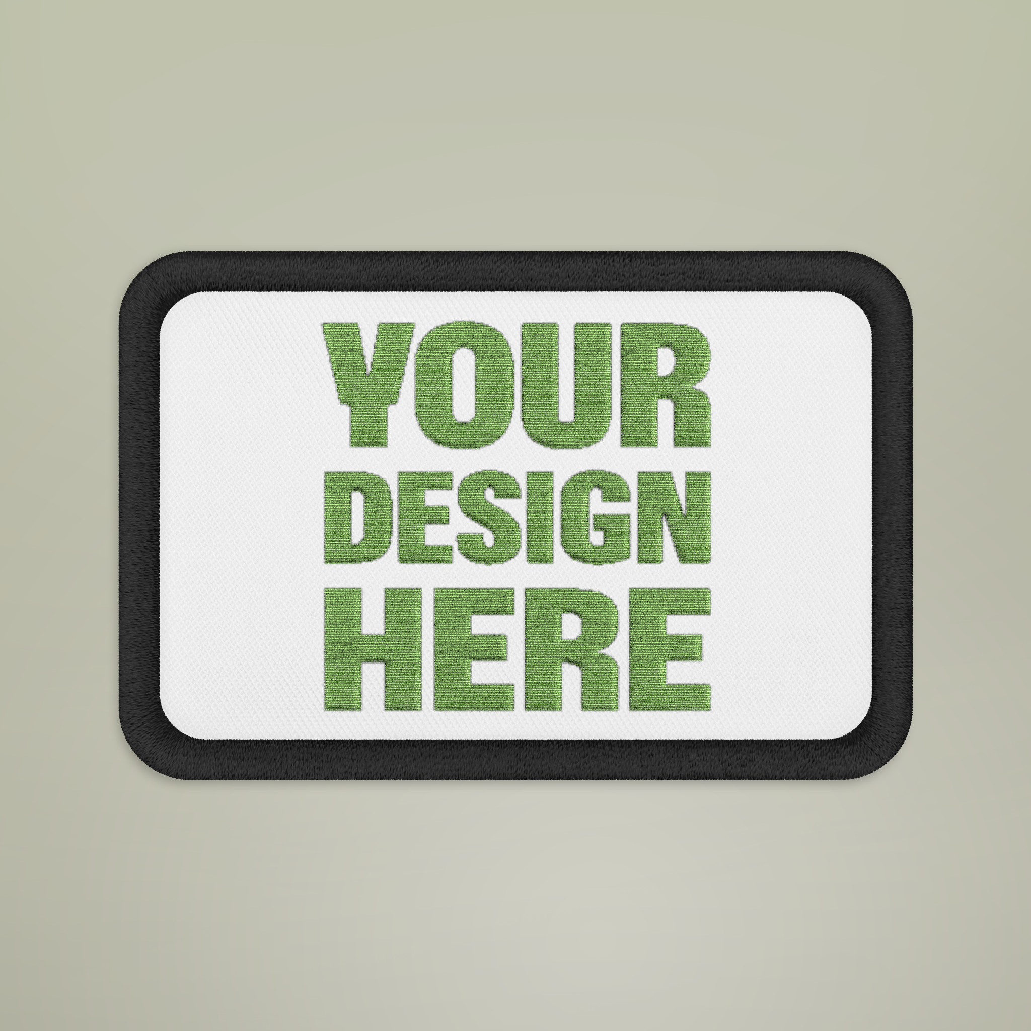 Embroidered Patch (Rectangle) - Thumbnail Image
