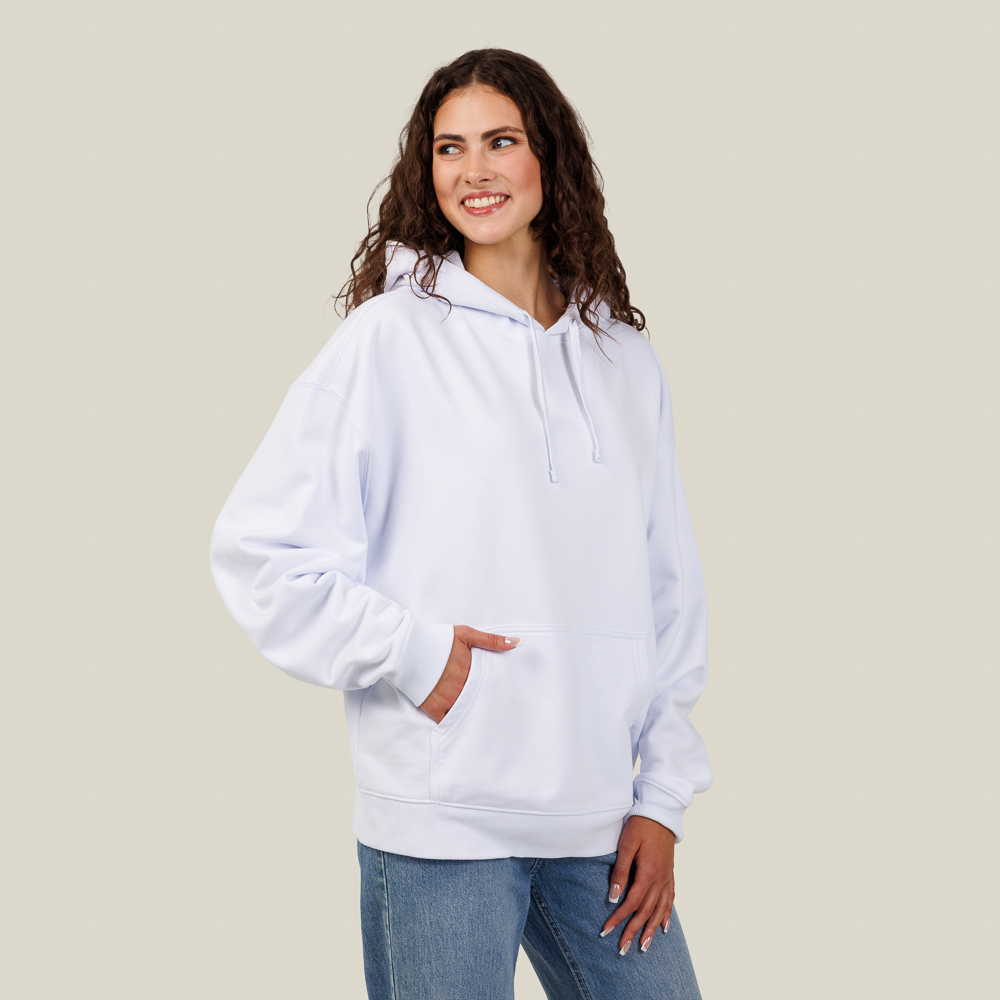 Unisex Organic Relaxed Slammer Hoodie - Thumbnail Image