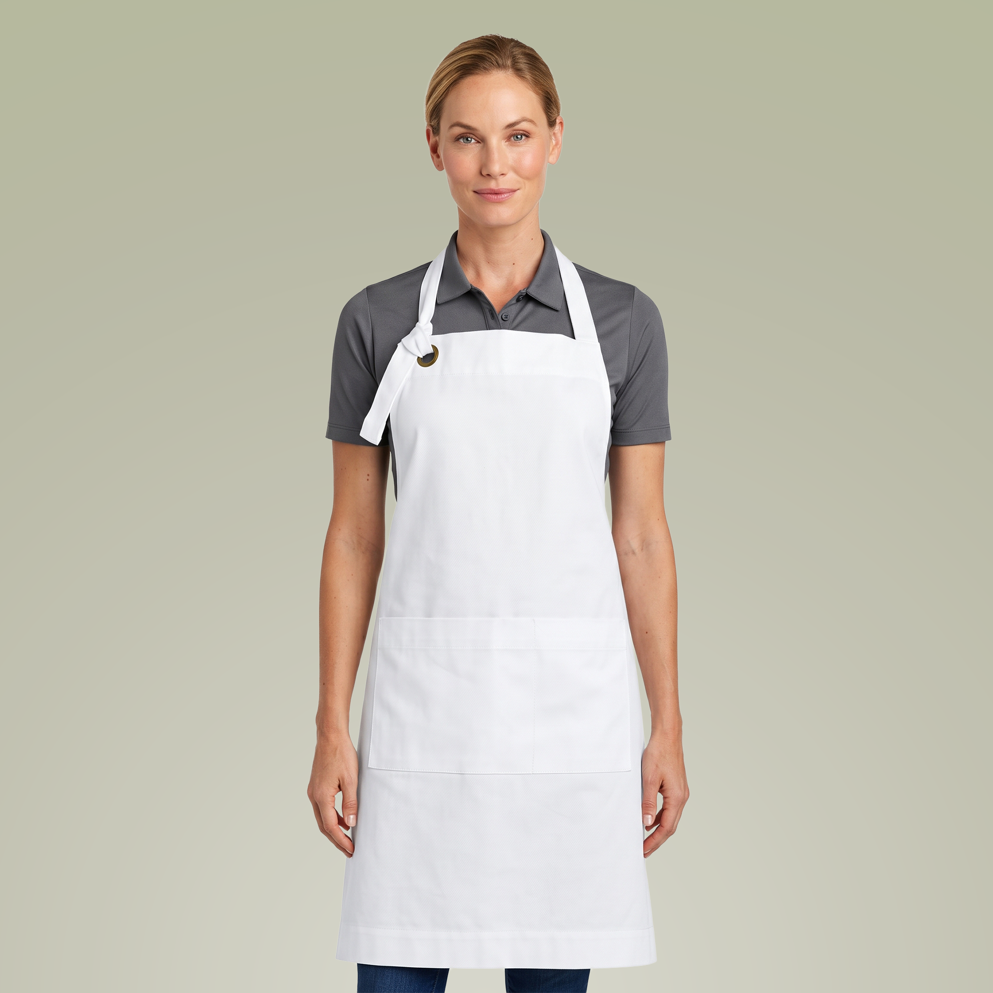 Signature Heavy Twill Bib Apron - Main Image