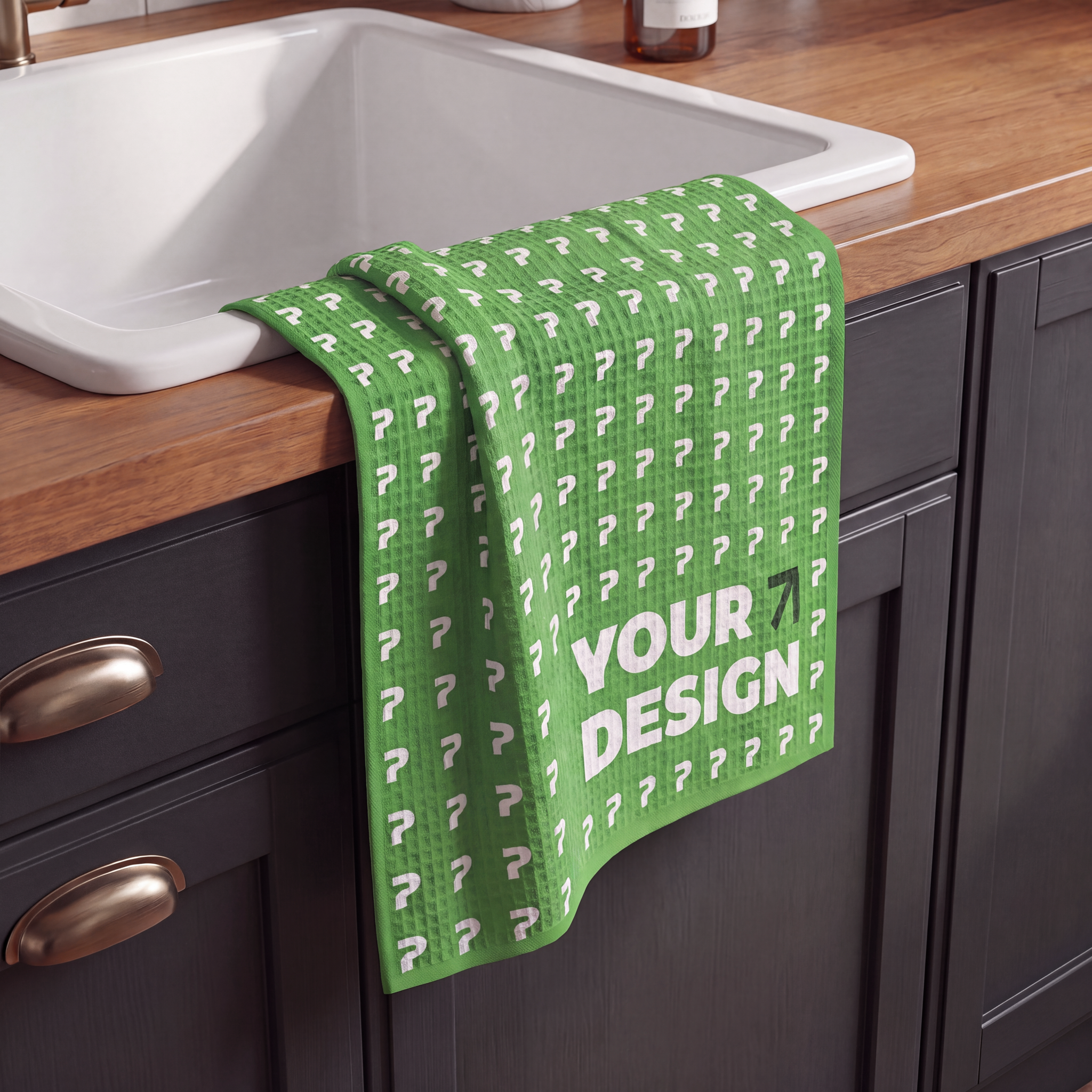 Waffle Double-Sided Tea Towel - Thumbnail Image
