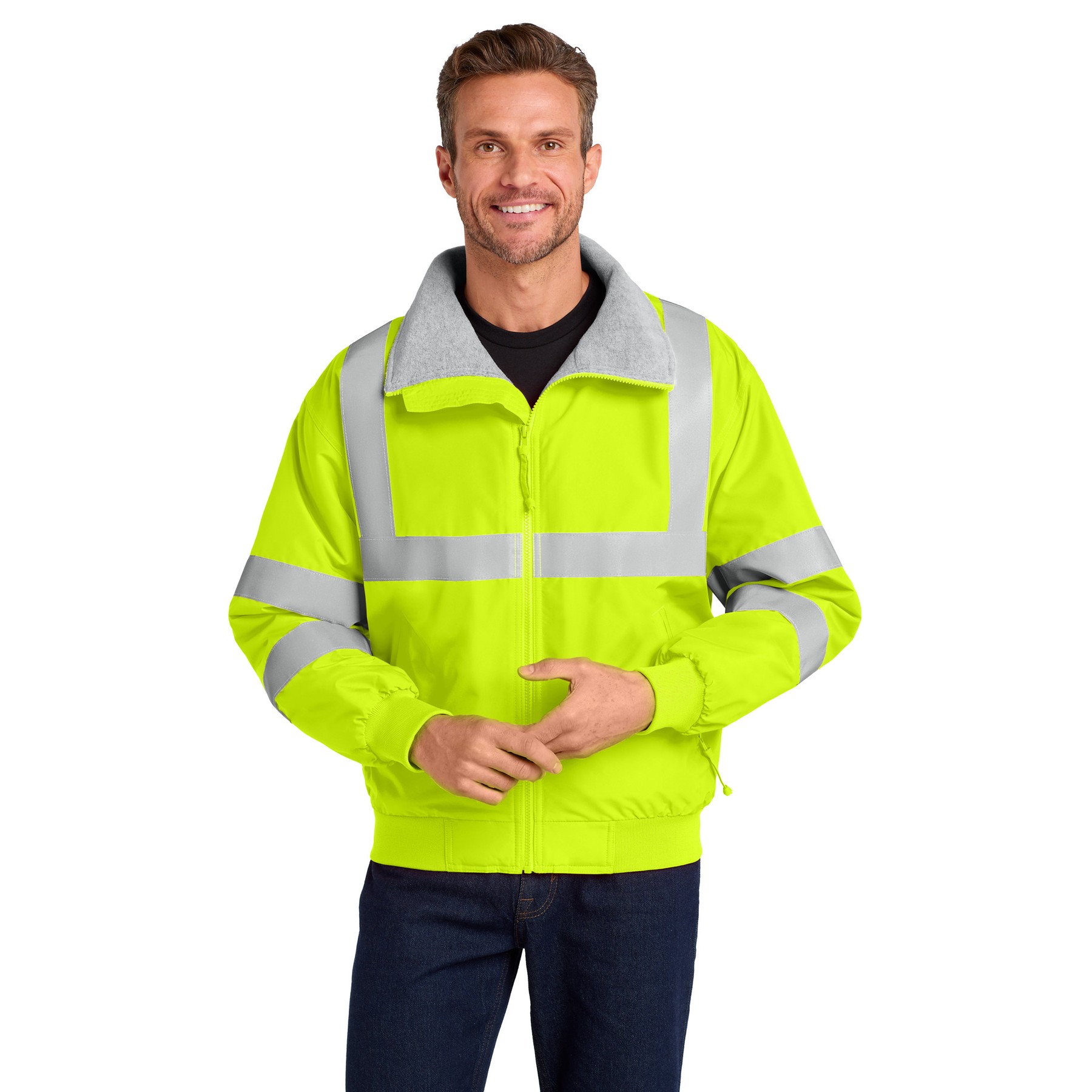 Enhanced Visibility Challenger Jacket with Reflective Taping - Thumbnail Image