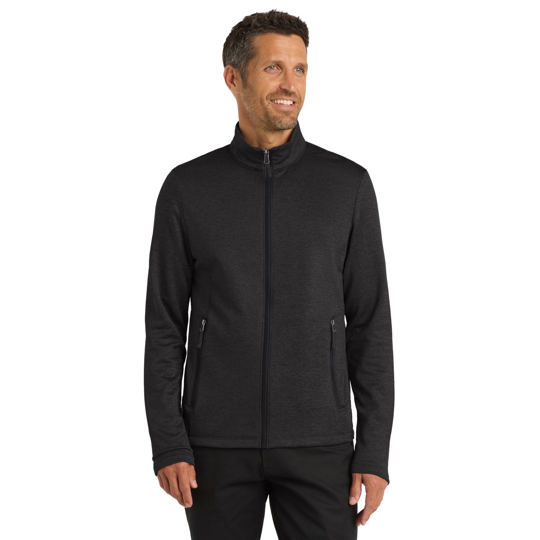 Collective Striated Fleece Jacket - Thumbnail Image