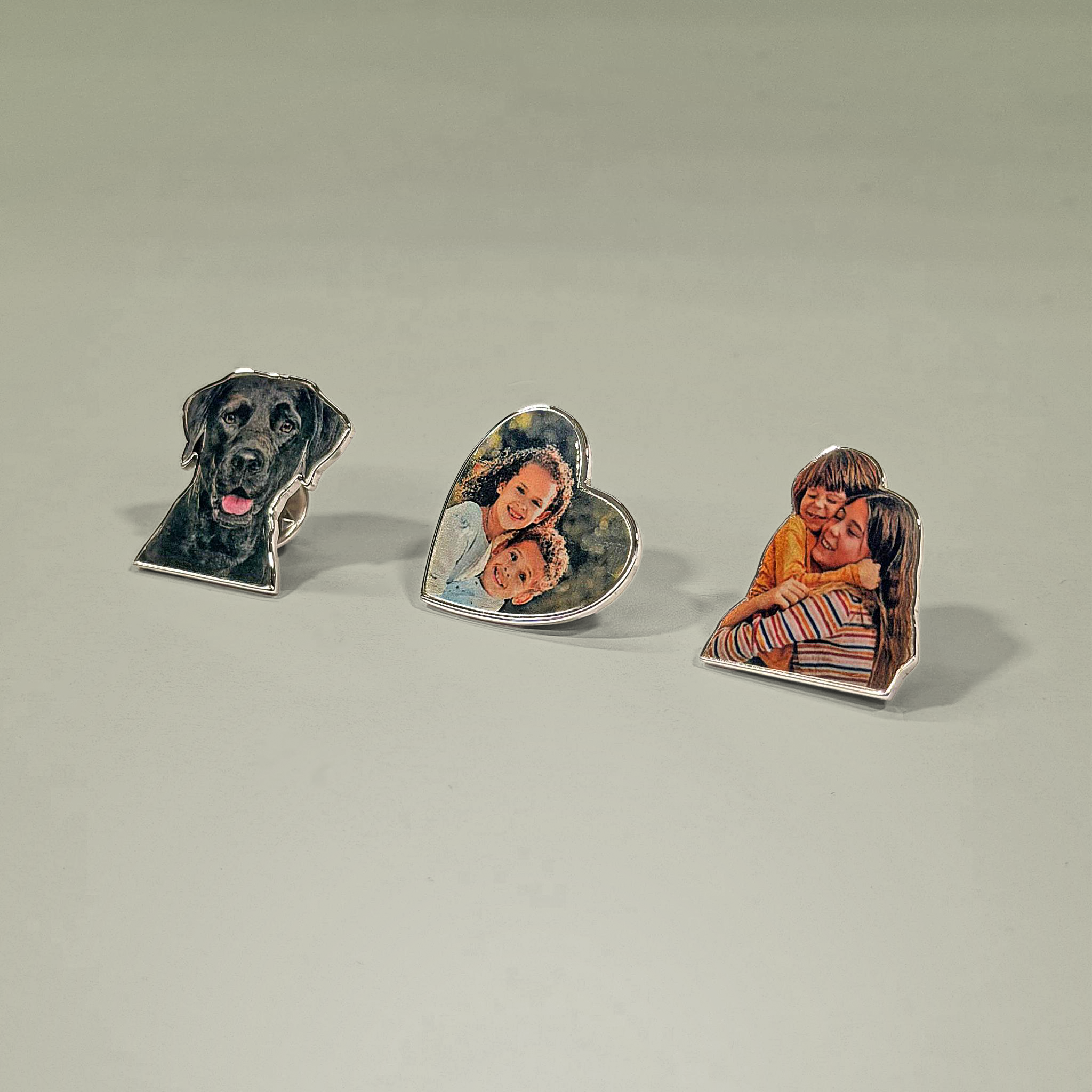 Custom Shape Metal Pin - Thumbnail Image
