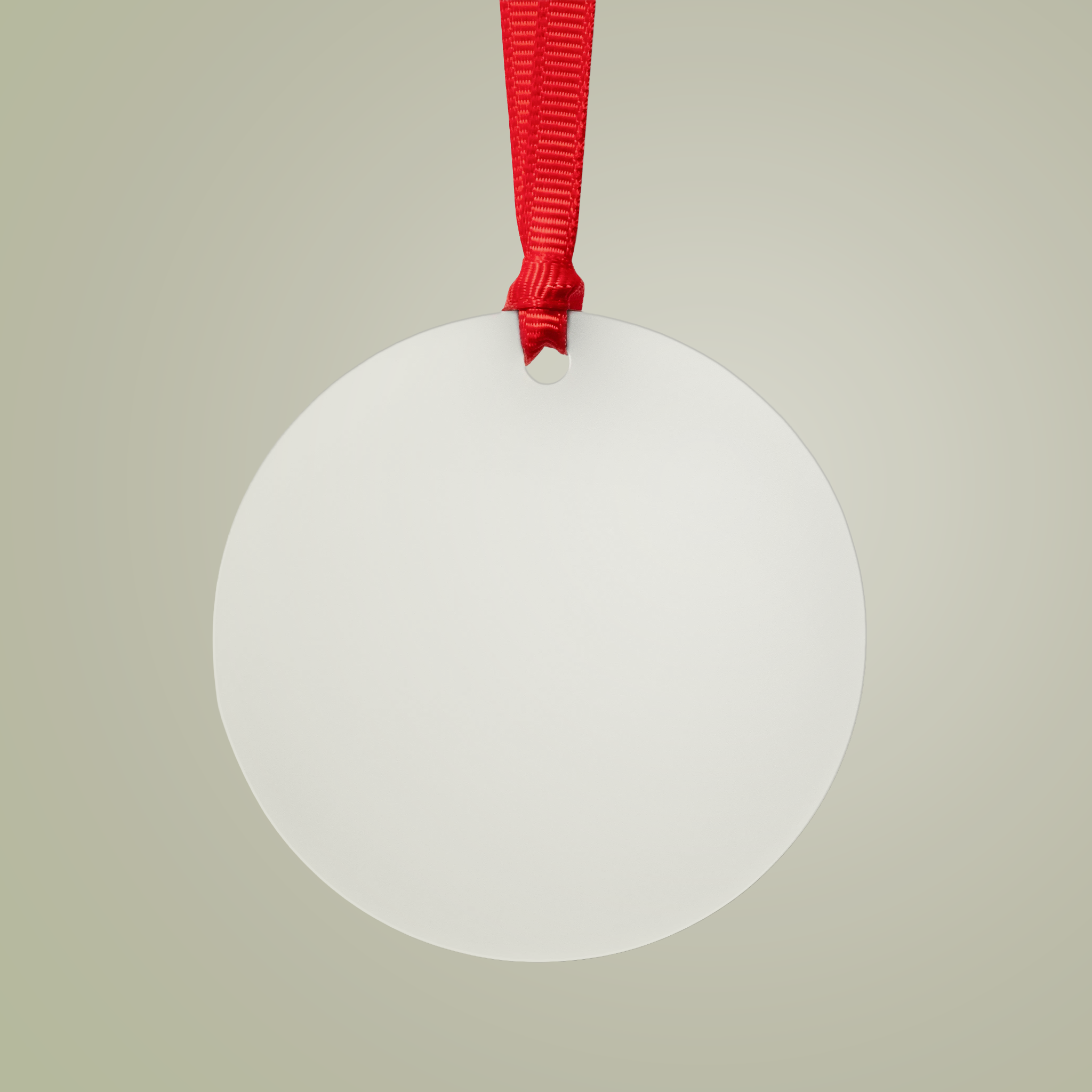Frosted Acrylic Ornament - Main Image