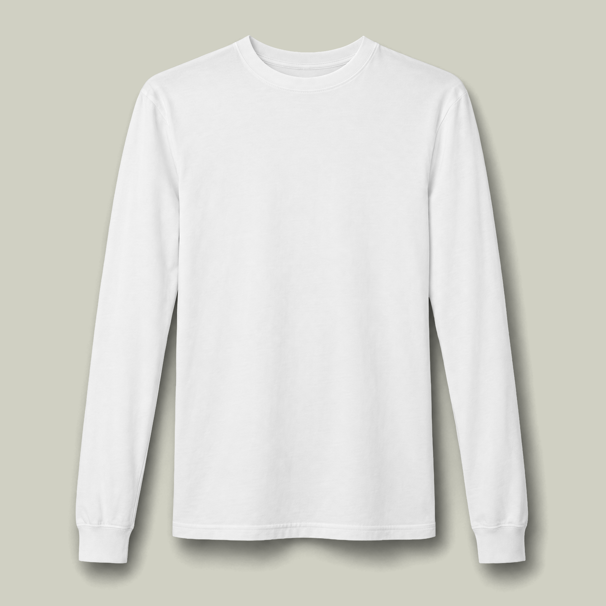 Unisex Fine Jersey Long Sleeve Tee - Main Image