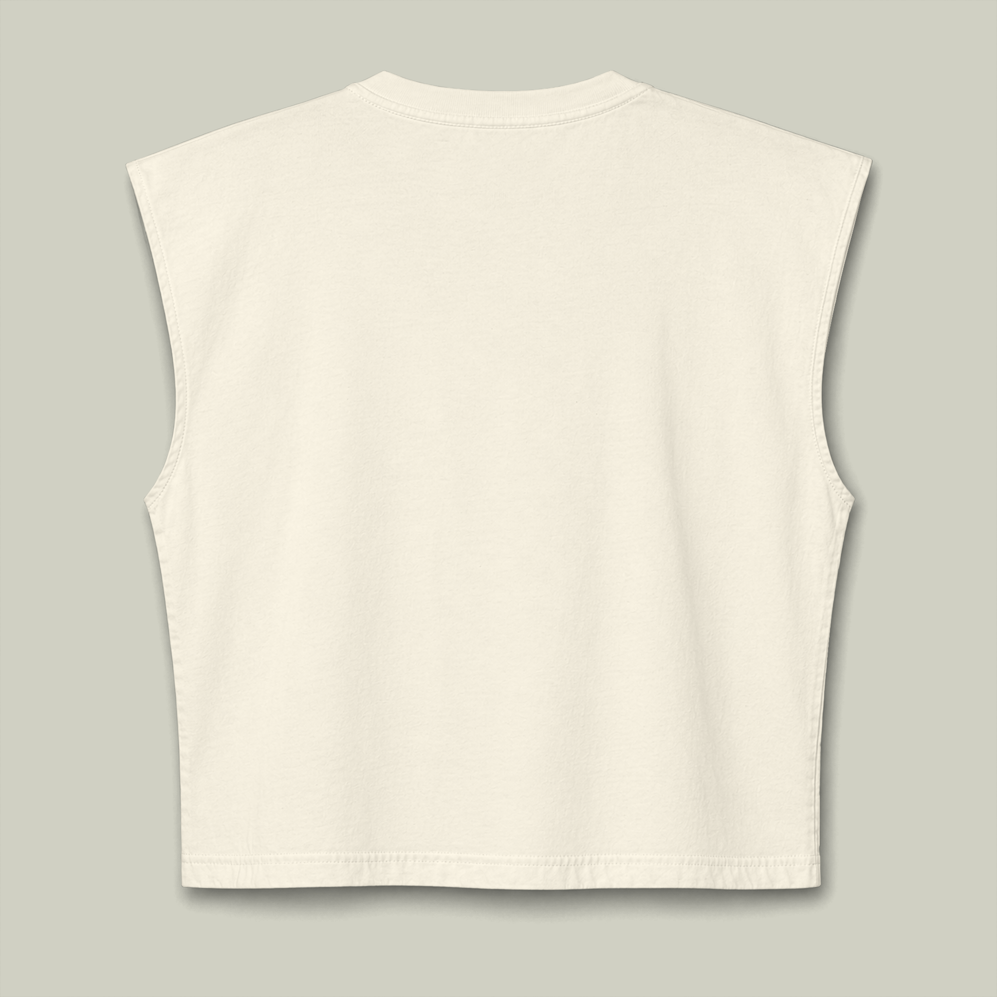 Women's Garment-Dyed Heavyweight Muscle Tee - Thumbnail Image