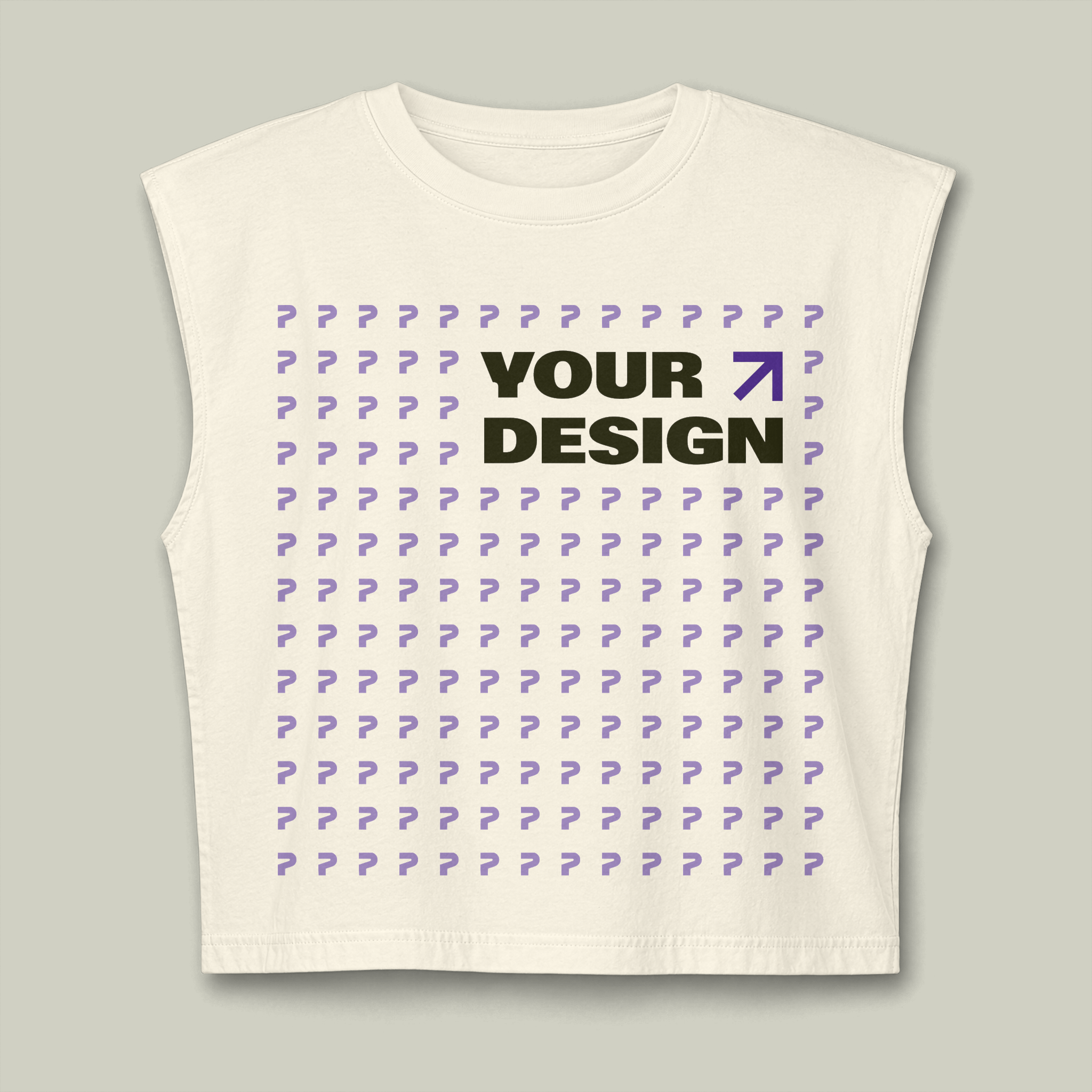 Women's Garment-Dyed Heavyweight Muscle Tee - Thumbnail Image