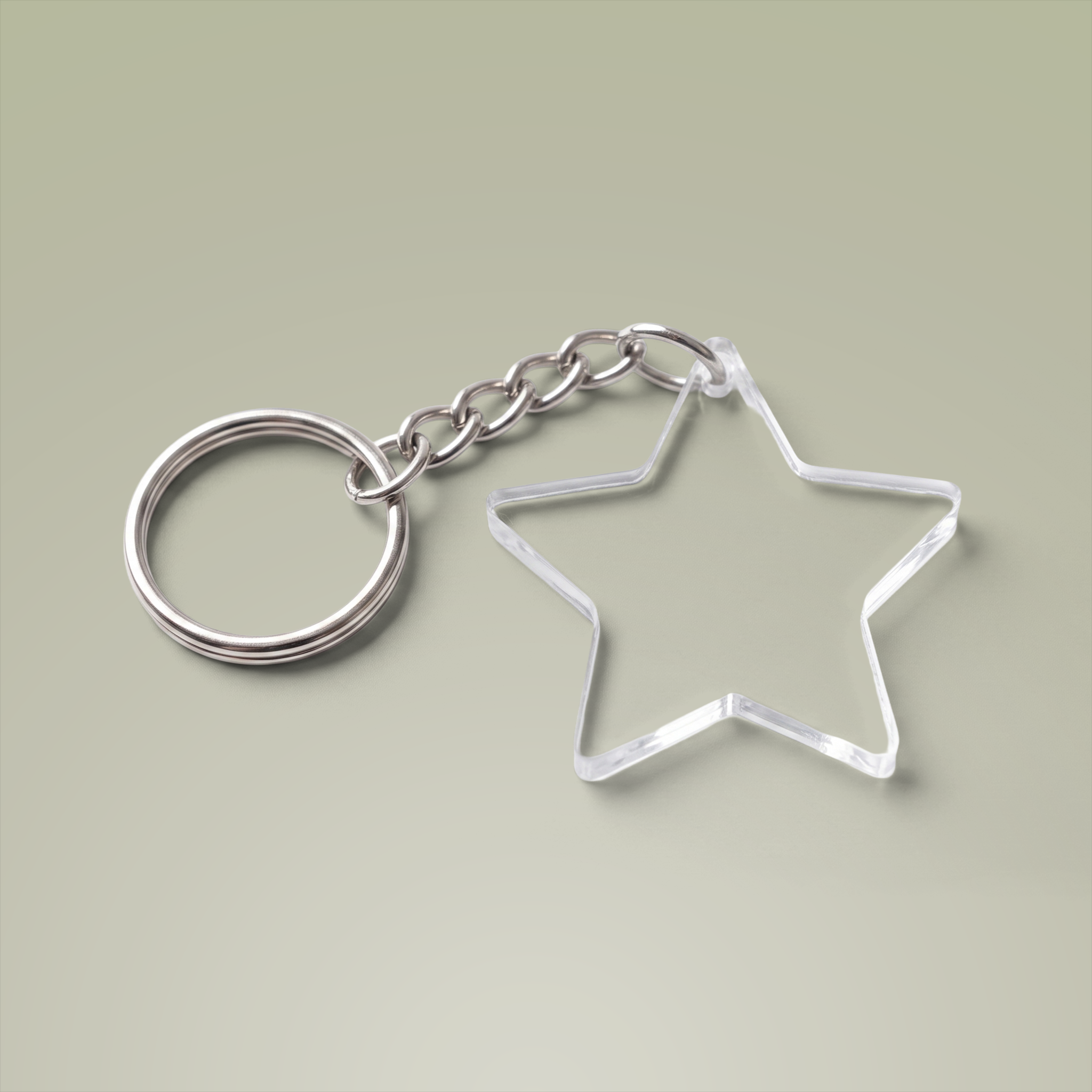 Custom Shape Acrylic Keychain - Main Image