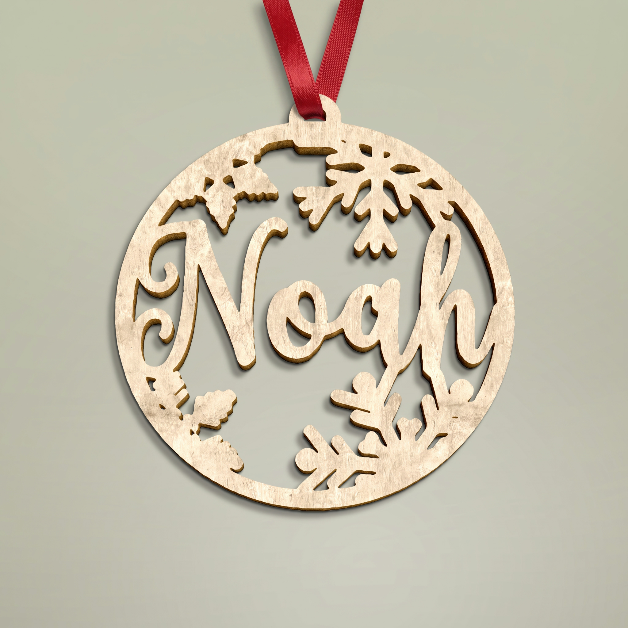 Custom Shape Wooden Ornament