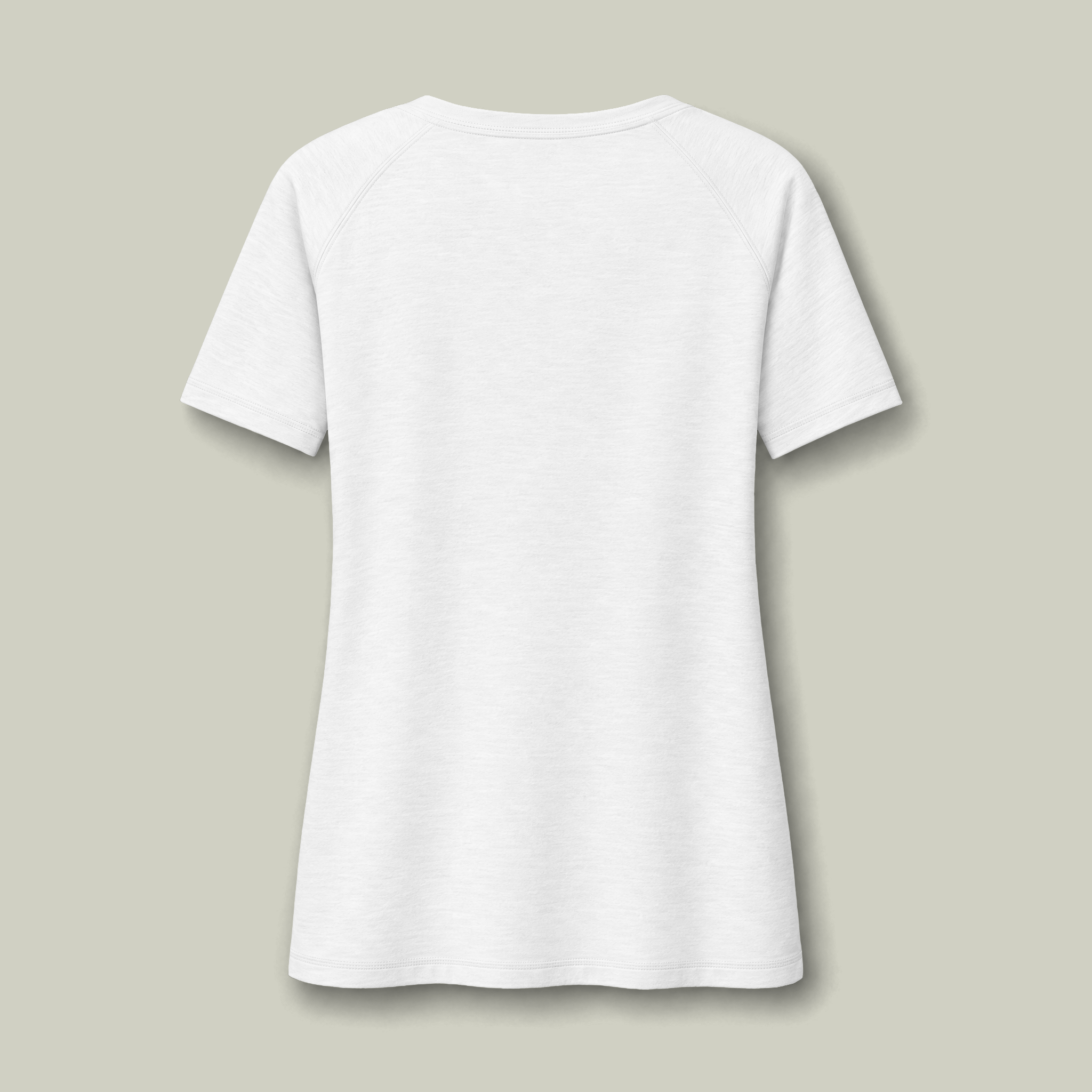 Women's PosiCharge Tri-Blend Wicking Scoop Neck Raglan Tee - Thumbnail Image