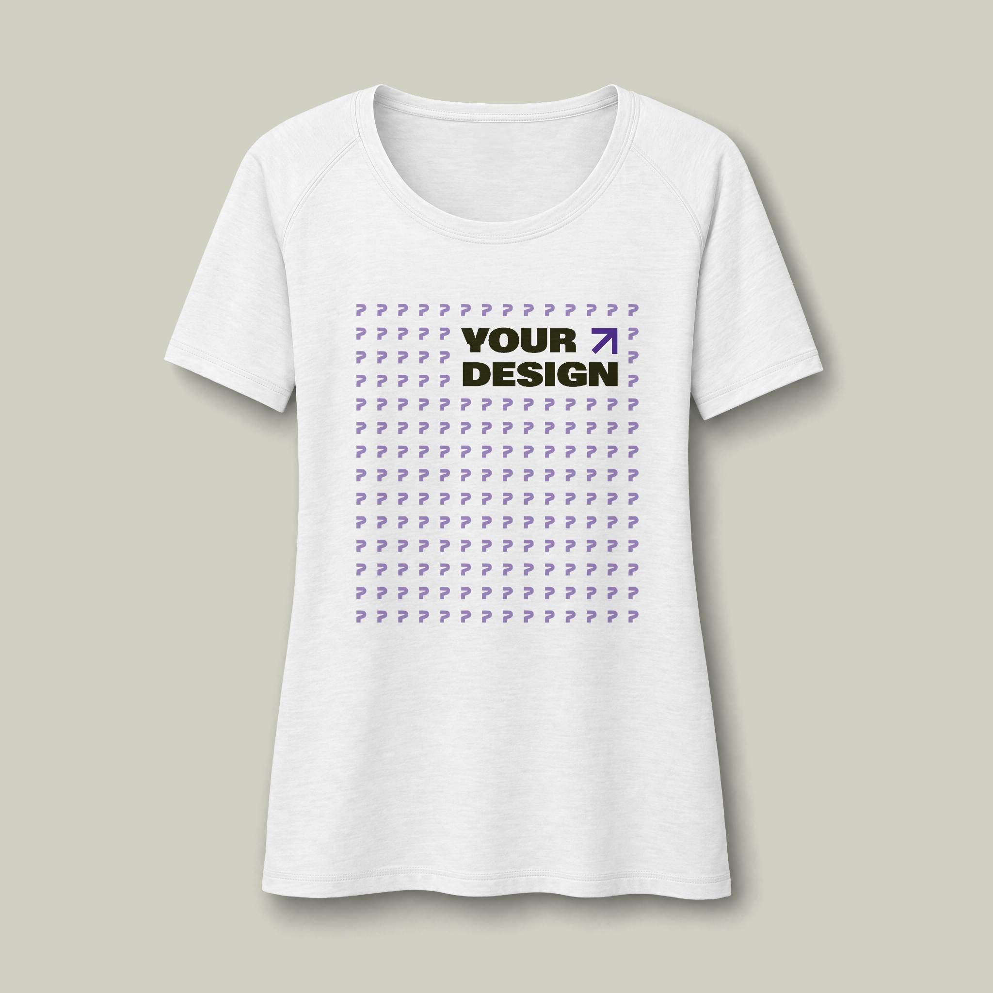Women's PosiCharge Tri-Blend Wicking Scoop Neck Raglan Tee - Thumbnail Image