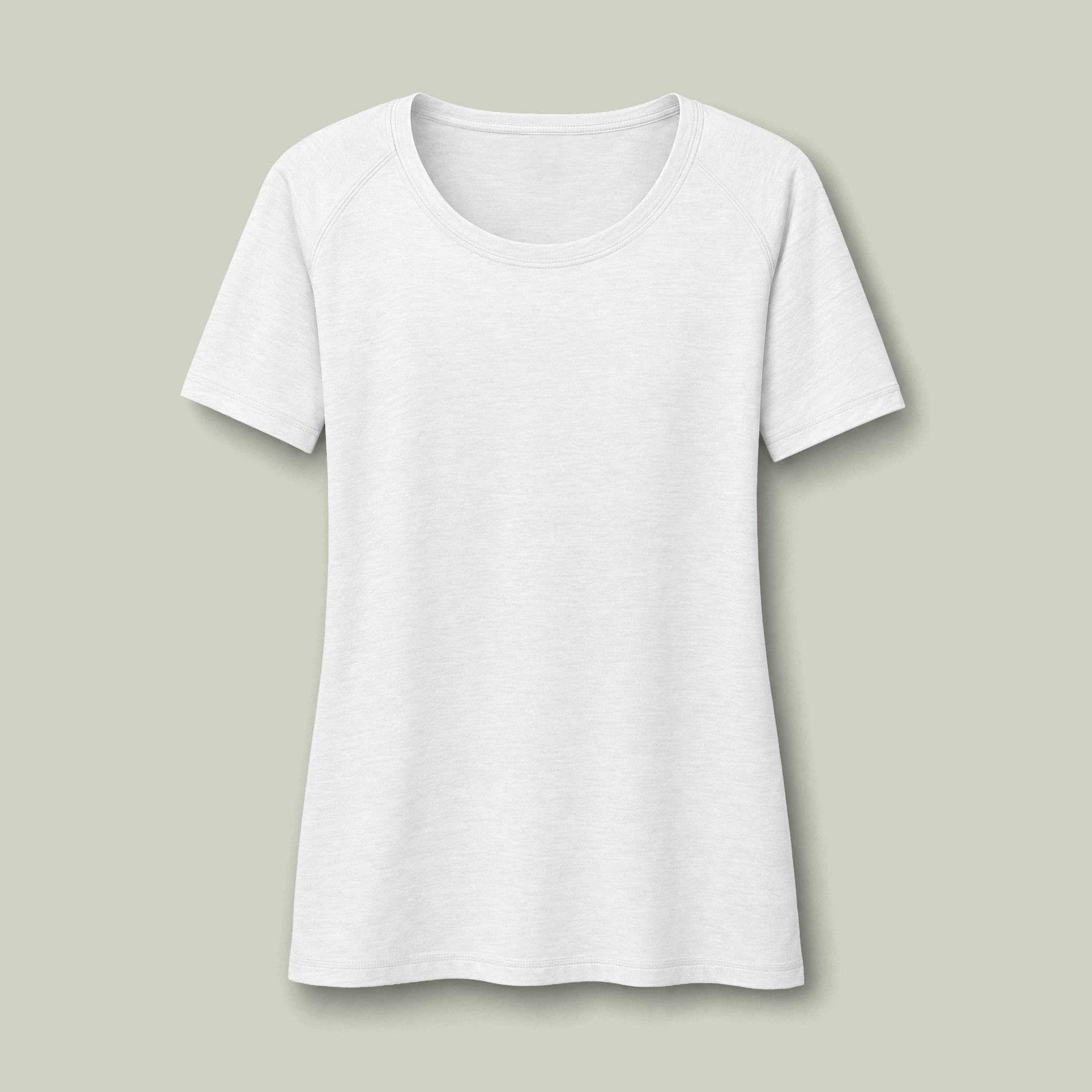 Women's PosiCharge Tri-Blend Wicking Scoop Neck Raglan Tee