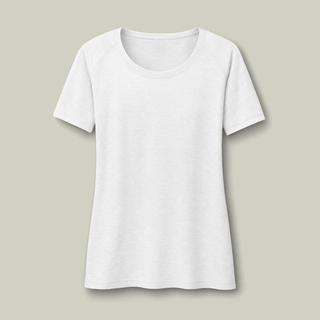 Women's PosiCharge Tri-Blend Wicking Scoop Neck Raglan Tee