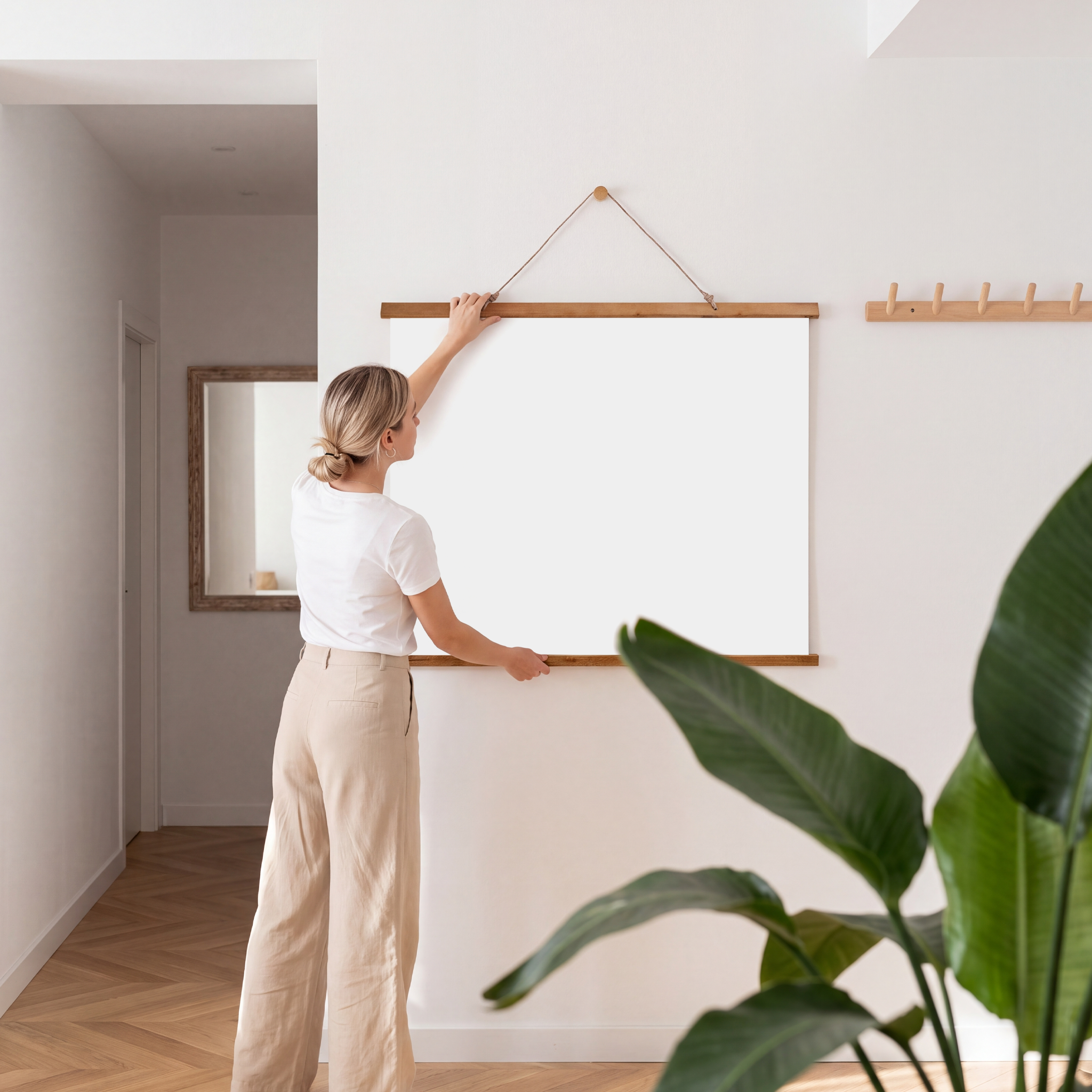 Wood Topped Wall Tapestry - Thumbnail Image